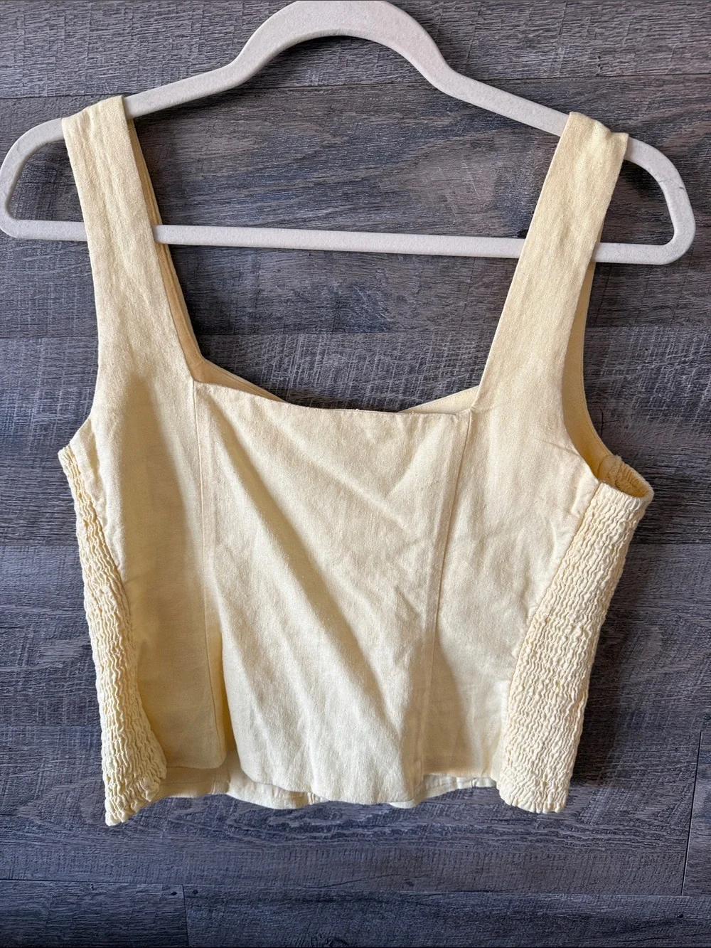 old navy • button-front sweetheart vest - Picture 6 of 7